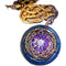 Opal Guardian Stone Crystal Necklace Pendant Pendant Wishing Stone With Negro bead chain