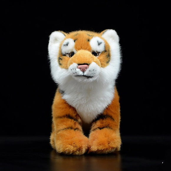 Peluche Tigre de Bengala Amarillo Realista - Juguete Simulado Premium