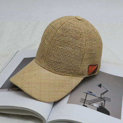 Gorra de Paja Transpirable Unisex con Visera - Mismo Tono para Él y Ella - Image 4