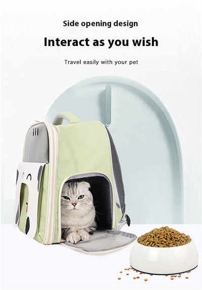 Mochila de Gran Capacidad para Mascotas - Viajes y Aventuras al Aire Libre - Image 33