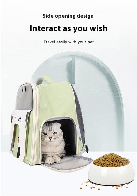 Mochila de Gran Capacidad para Mascotas - Viajes y Aventuras al Aire Libre - Image 33