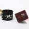 Pulsera de Cuero Tejida Doble Capa - Diseño Vintage