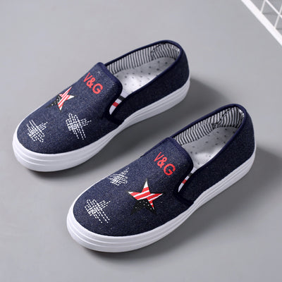 Zapatillas Canvas de Moda Femenina con Personalidad Explosiva - Image 2