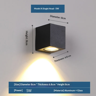 Lámpara LED Doble para Exterior - Iluminación Moderna para Patios y Jardines - Image 4