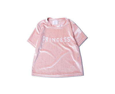 Playera de Terciopelo con Bordado Princesa - Image 3