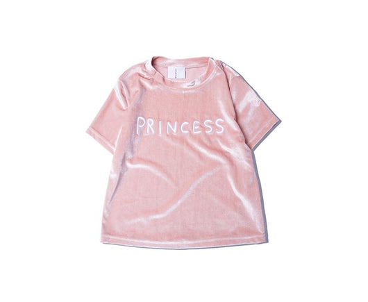 Playera de Terciopelo con Bordado Princesa - Image 3