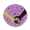 Pink Round Star Badge Girl Power Purple Lapel Pin 30mm