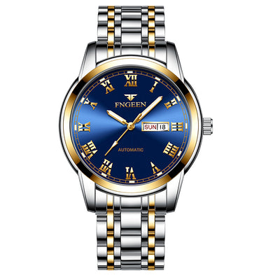 Reloj de Moda para Hombre con Banda de Acero Inoxidable y Esfera Luminosa - Image 18