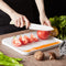 Tabla de Corte Doble Cara Antimoho para Frutas y Verduras