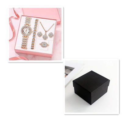 Reloj de Pulsera de Lujo Completo con Diamantes para Mujer - Image 6