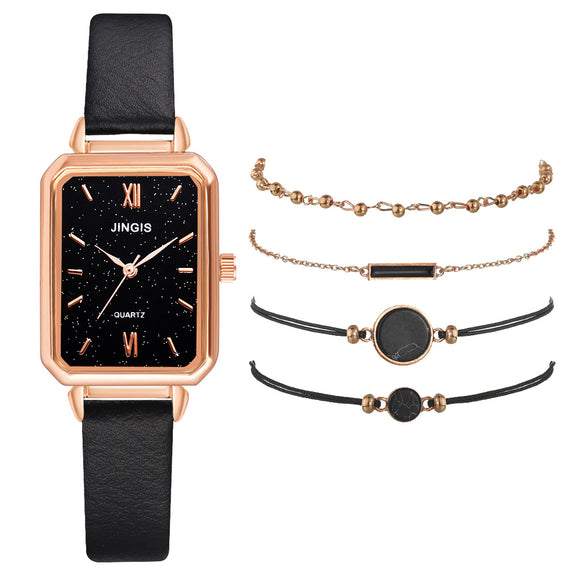 Reloj de Cuarzo Minimalista para Mujer - Diseño Clásico Versátil