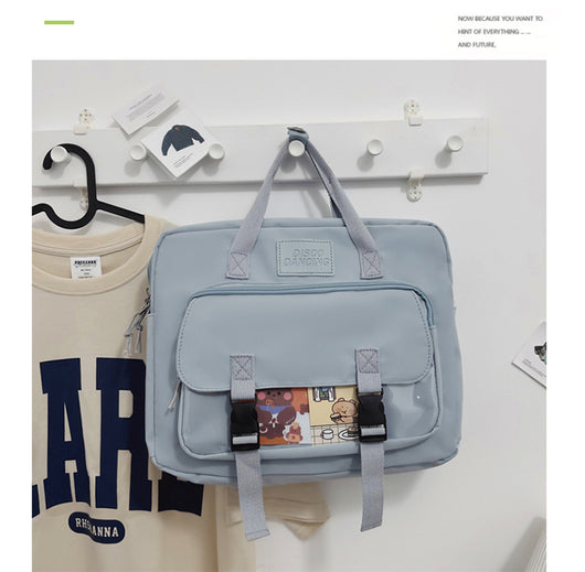 Mochila Tote Ligera Estilo Cute para Adolescentes y Estudiantes Universitarios - Image 26