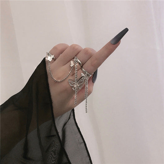Anillo de Dos Dedos Diseño Exclusivo Efecto Frío y Viento - Image 4