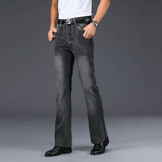 Jeans Hombre Acampanados Sueltos de Largo - Image 33