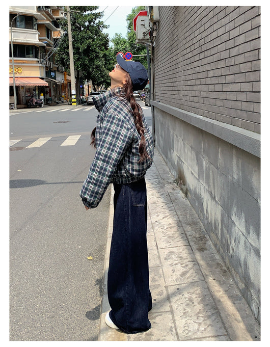 Abrigo Acolchado de Algodón Estilo Coreano para Mujer - Image 11