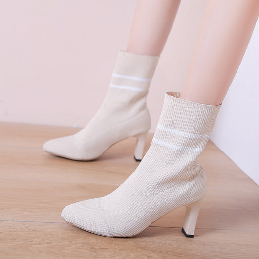 Botas Stiletto Puntiagudas Elegantes para Mujer - Image 4