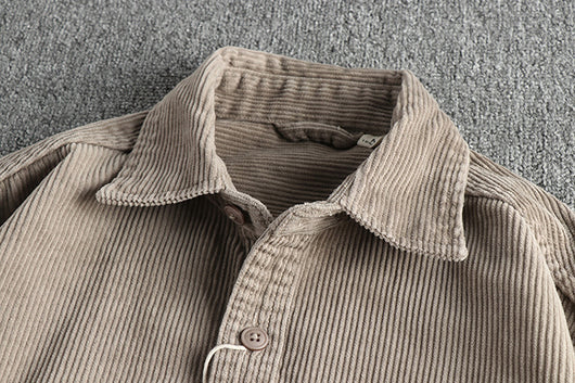 Camisa de Pana 100% Algodón Lavada Manga Larga - Image 21