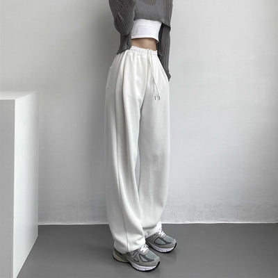 Pantalones Anchos de Cintura Ajustable con Faja Incorporada