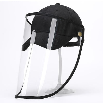 Gorra de Béisbol con Máscara Extraíble