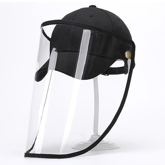 Gorra de Béisbol con Máscara Extraíble