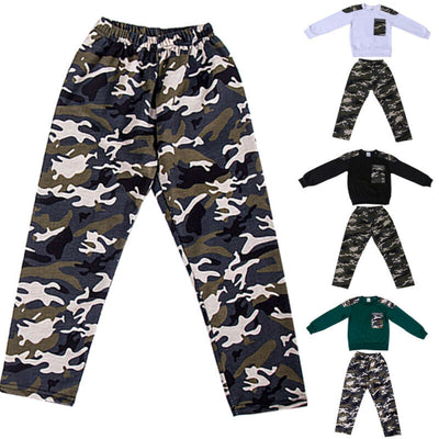 Conjunto Deportivo Infantil Camuflaje Dos Piezas Estilo Coreano Primavera Otoño - Image 24