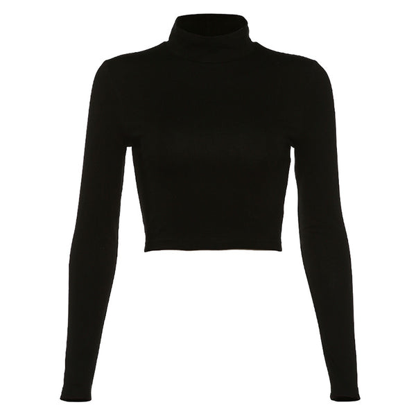 Blusa Ajustada de Encaje con Cordones y Mangas Largas - Image 7