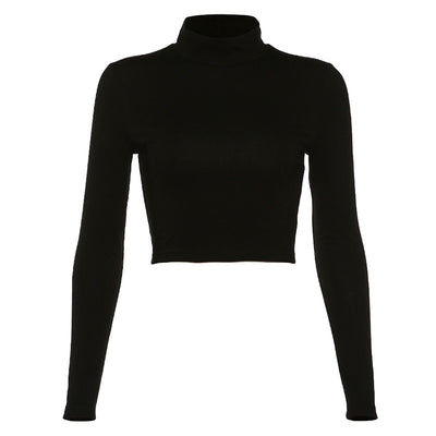 Blusa Ajustada de Encaje con Cordones y Mangas Largas - Image 7