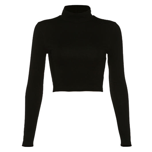 Blusa Ajustada de Encaje con Cordones y Mangas Largas - Image 7