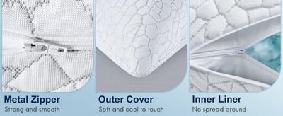 Almohada de Espuma Viscoelástica con Núcleo de Recuperación Lenta - Image 8