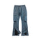 Pantalones Micro Flare con Degradado y Botones