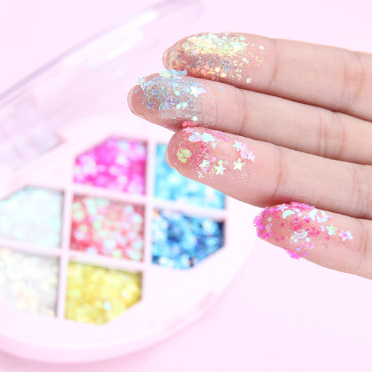 Pigmento Shimmer Glitter para Ojos y Rostro - Gel Brillo Festival - Image 4