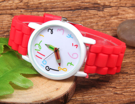 Reloj Sacapuntas de Lápices de Colores Personalizado - Image 10