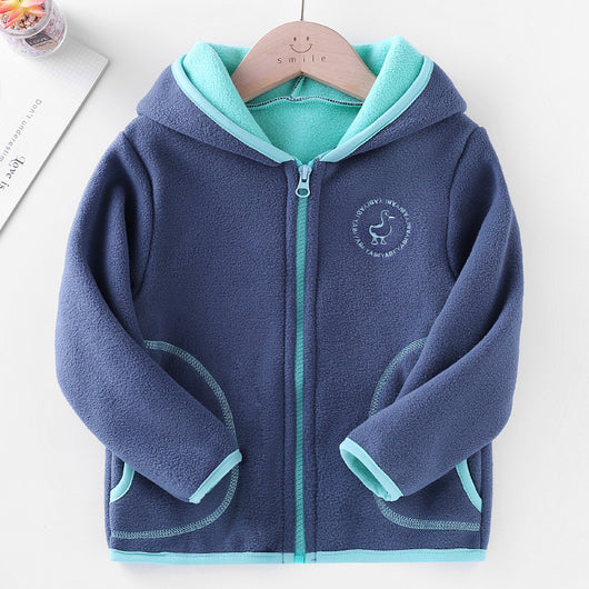 Conjunto de Abrigo Polar con Capucha para Niños - Image 18