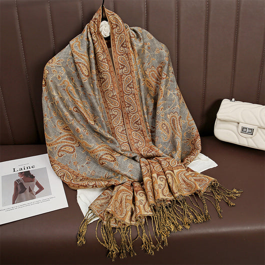 Pashmina Estampada para Mujer - Bufanda Cálida y Elegante - Image 11