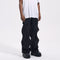 Pantalones Sueltos Acampanados con Diamantes para Hombre