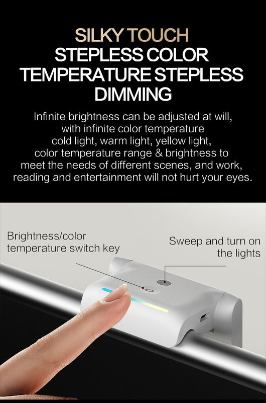 Lámpara LED Portátil para Notebook con Protección Ocular y Power Bank - Image 42