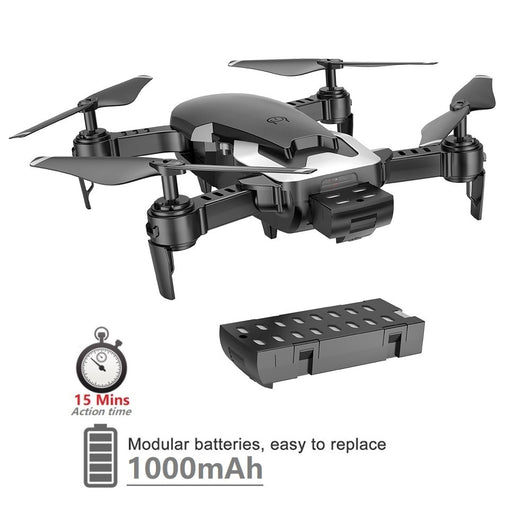 Dron Profesional Dual Cámara 4 Ejes Plegable con Control Remoto