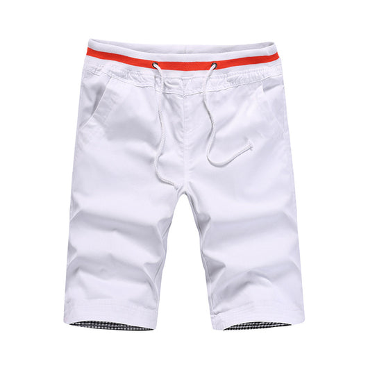 Pantalones Cortos Casuales con Ajuste Tether para Hombre