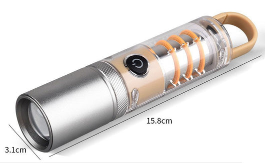 Linterna LED Potente Dual con Gancho - Luz Multifuncional - Image 9
