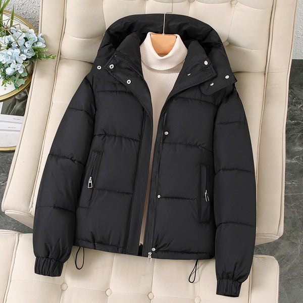Abrigo Acolchado con Capucha para Mujer Petite - Chaqueta de Invierno
