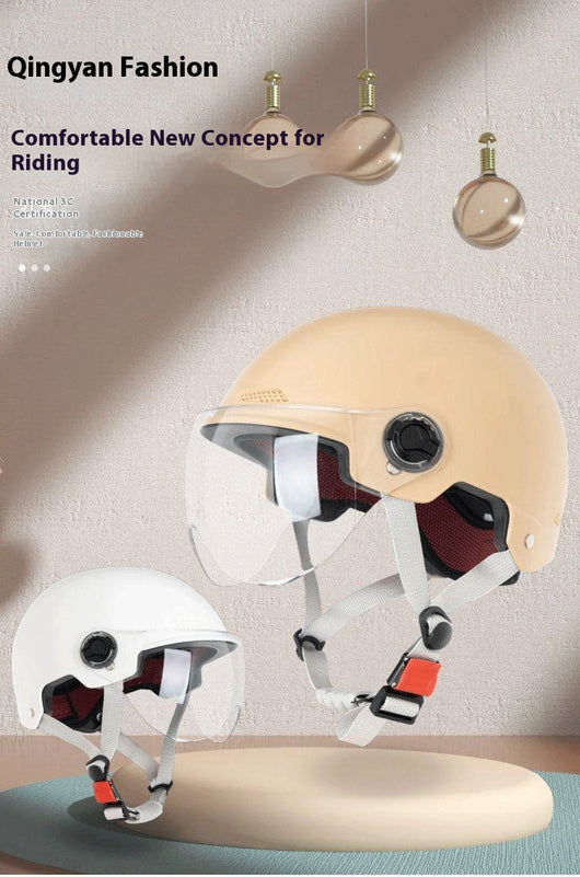Casco Motocicleta Eléctrico con Protección Solar y Certificación 3C - Image 11