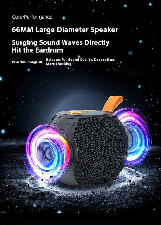 Parlante Bluetooth Portátil con Lámpara RGB y Modo TWS - Image 11