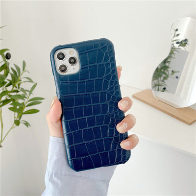 Funda de Cuero con Patrón y Carcasa Semirrígida para Teléfono - Image 9