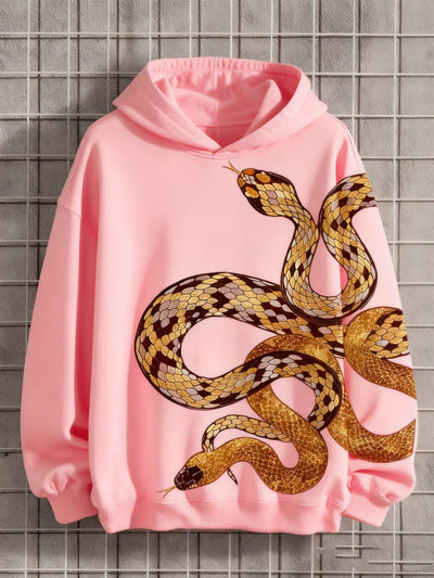 Sudadera Estampada de Manga Larga para Hombre - Hoodie Casual Versátil - Image 4