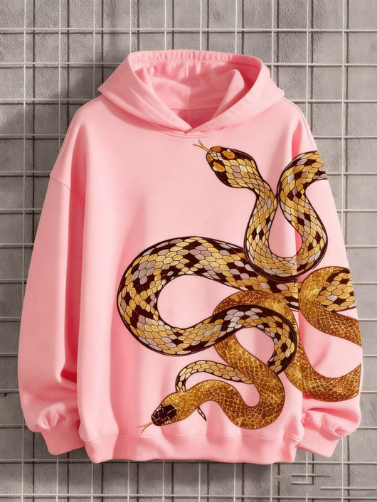 Sudadera Estampada de Manga Larga para Hombre - Hoodie Casual Versátil - Image 4