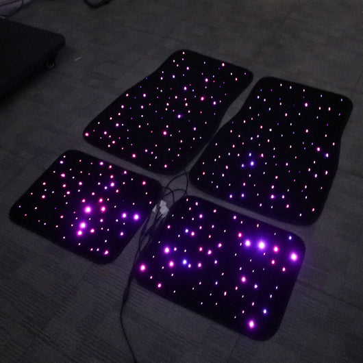 Tapete Luminoso para Auto con Diseño de Flores de Aliento de Bebé - Image 18