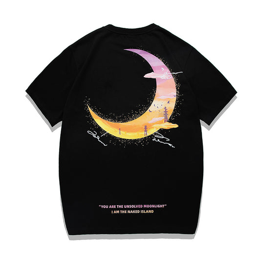 Camiseta Manga Corta Moon Series para Hombre - Image 15