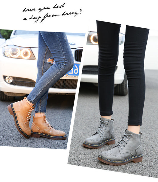 Botas Martin de Cordones en Encaje Británico para Mujer - Image 21