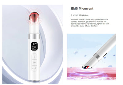 Masajeador Facial Eliminador de Ojeras con Tecnología de Vibración - Image 8