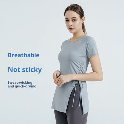Playera Deportiva Suelta de Secado Rápido para Mujer - Image 10